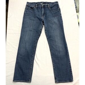 Gap Men's Jeans 1969 Straight Leg Blue Denim 36x32 Medium Wash Cotton